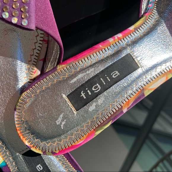 Figlia Rainbow Kitten heels - Picture 3 of 5